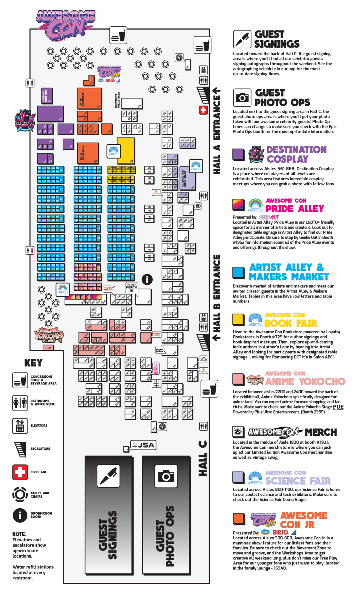 2026 Exhibit Hall Map